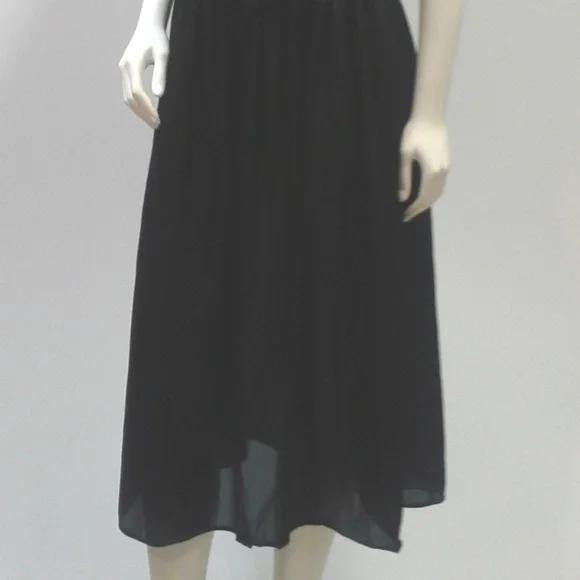 Vintage Black Nightgown Romantic Ruffle Lace Goth Bridal Trousseau Made …